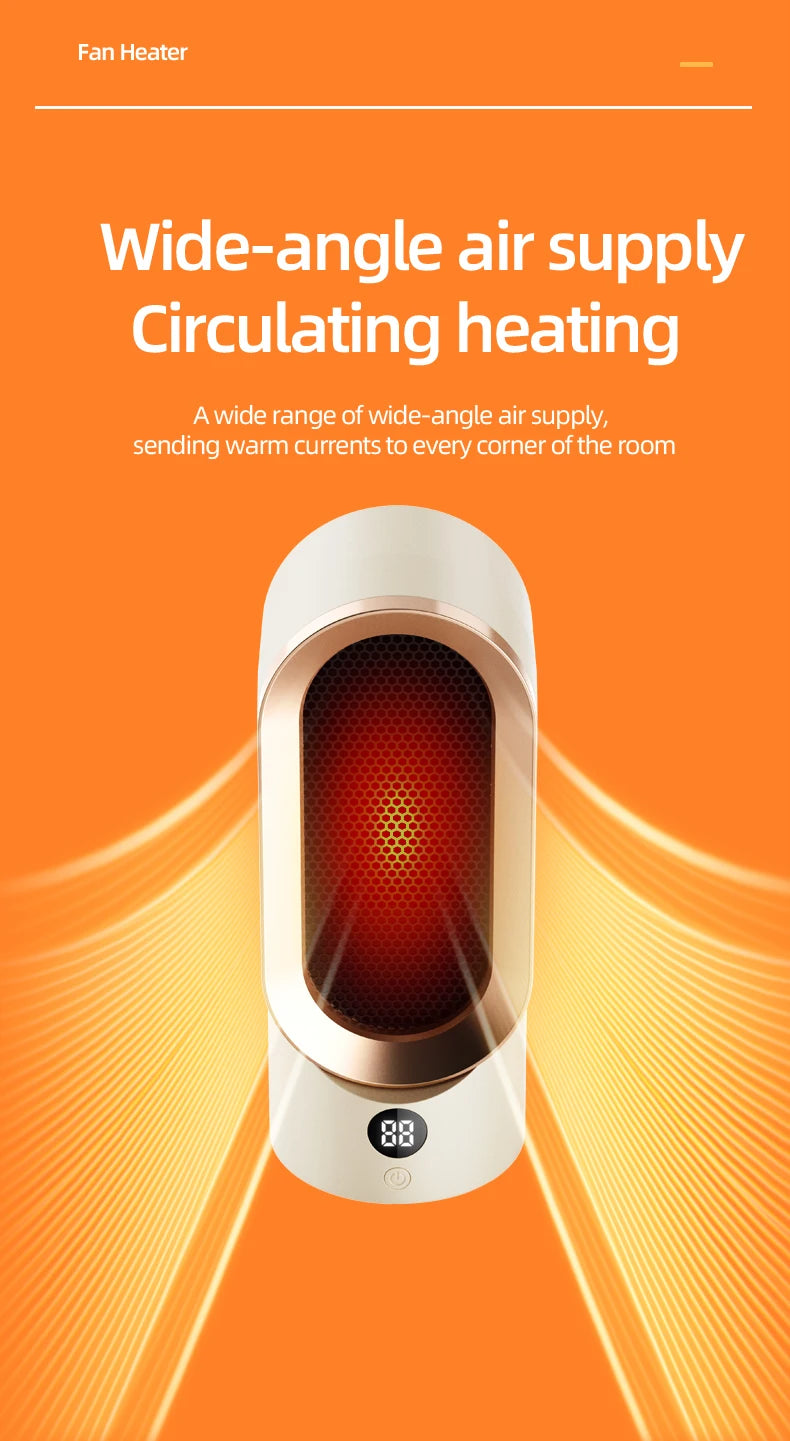Portable Electric Fan Heater