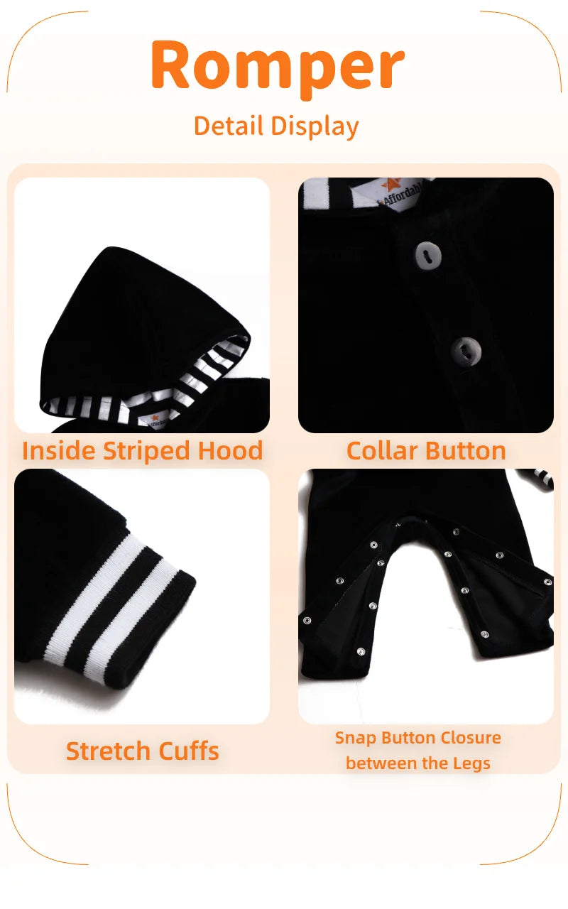 Tired Dress with Hooded Lining Striped Shirt