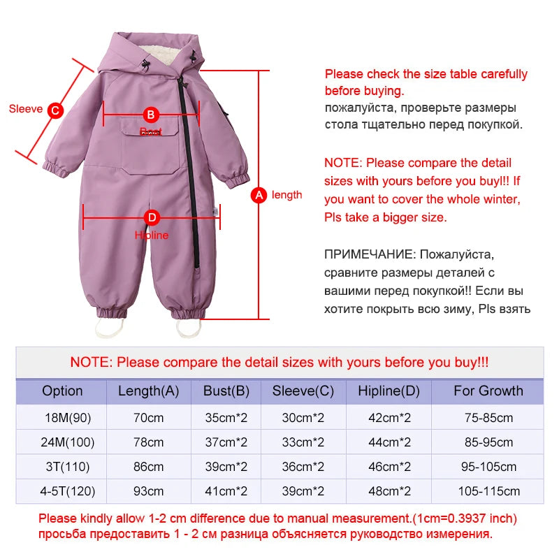 Children Winter Warm Down Jacket