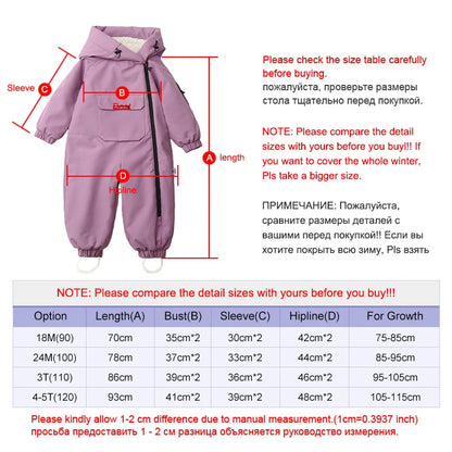 Children Winter Warm Down Jacket