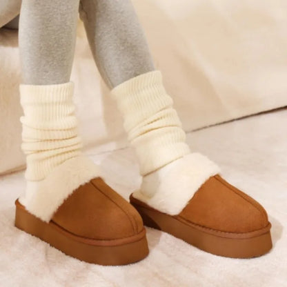 Women's Platform Winter Slippers
