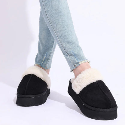 Women's Platform Winter Slippers