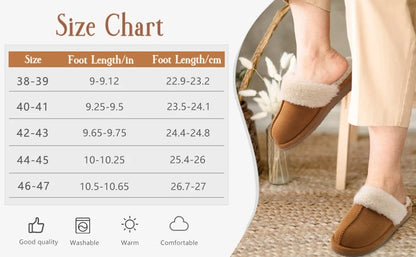 Women's Platform Winter Slippers