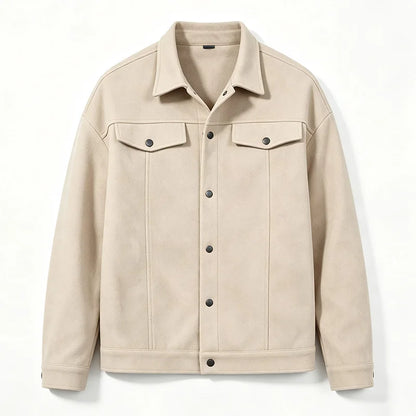 Fake Decor Chest Flap Lapel Fashion Outer Jacket