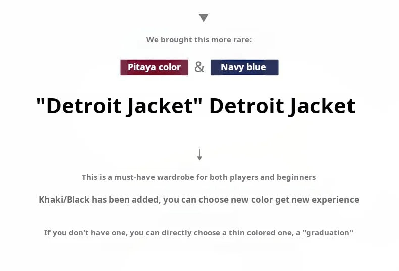 Men's Retro J001 Detroit Jacket