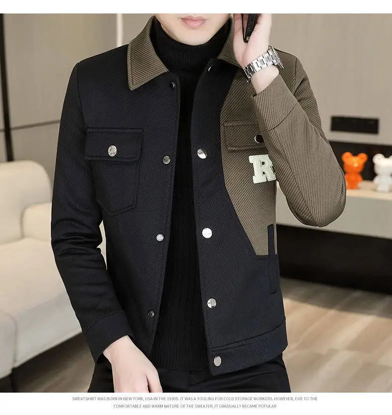 Men's Spliced Jackets