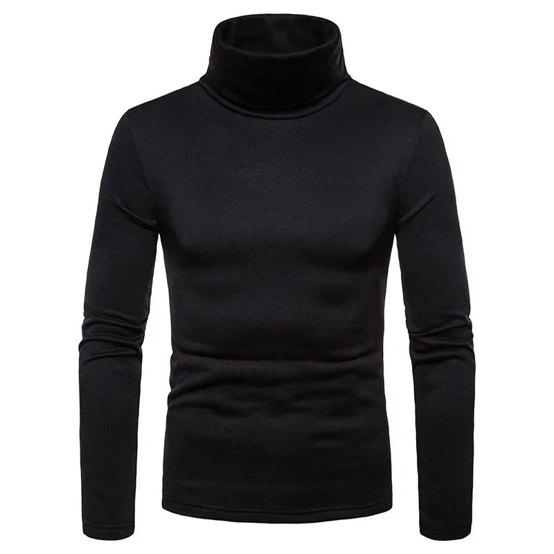 New Men's Thermal Turtleneck Shirt