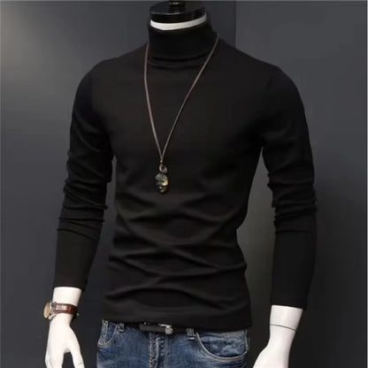 New Men's Thermal Turtleneck Shirt