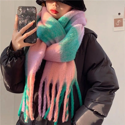 2026 Winter Thick Warm Scarf