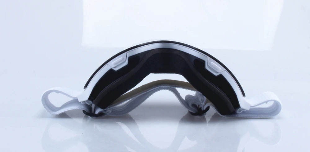 Magnetic Flip Cover Double Layer Anti-Fog Ski Goggles
