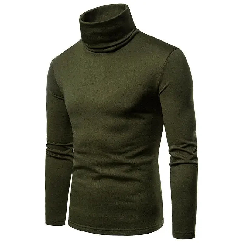 New Men's Thermal Turtleneck Shirt