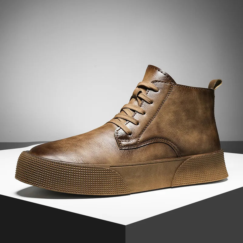 Autumn Men Ankle Boots