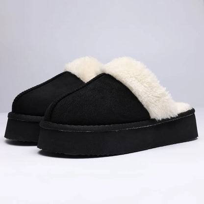 Women's Platform Winter Slippers