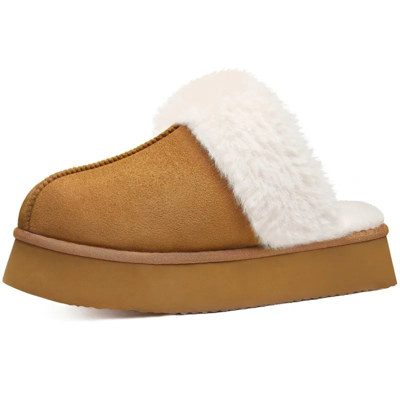 Women's Platform Winter Slippers