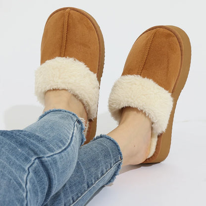 Women's Platform Winter Slippers