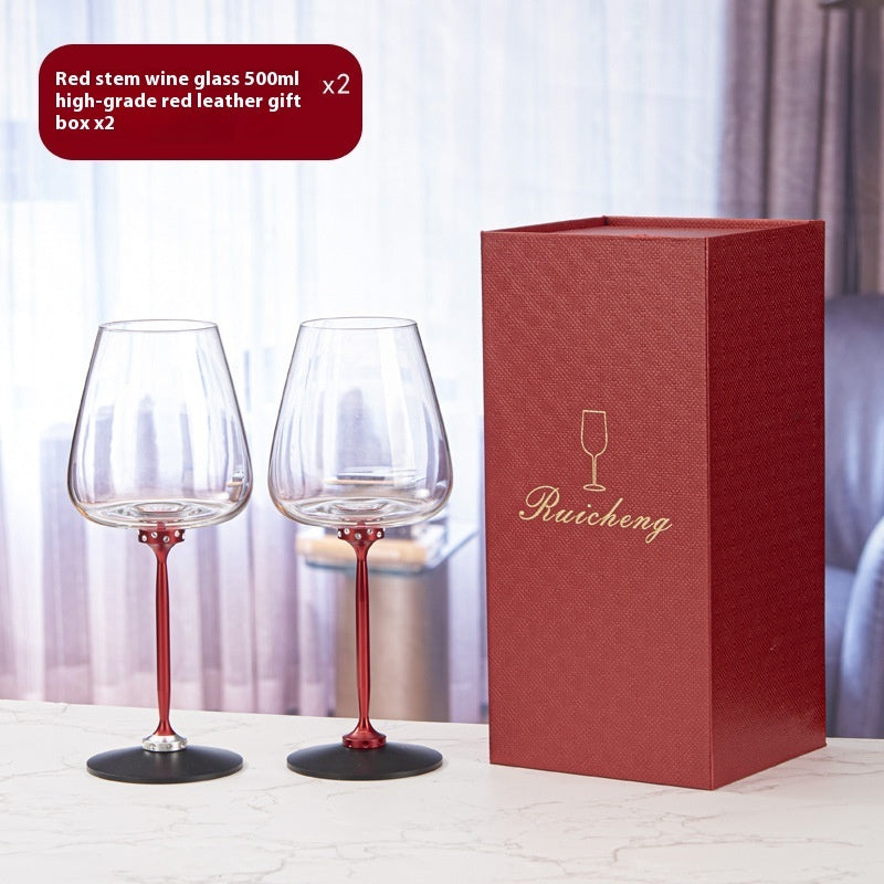 Rotating Wine Glass Set